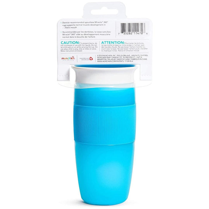 
    Copo De Treinamento Munchkin Miracle Azul 18M+ 414ML - Munchkin Babytunes
  