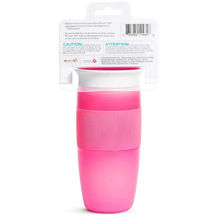 
    Copo De Treinamento Munchkin Miracle Rosa 18M+ 414ML - Munchkin Babytunes
  