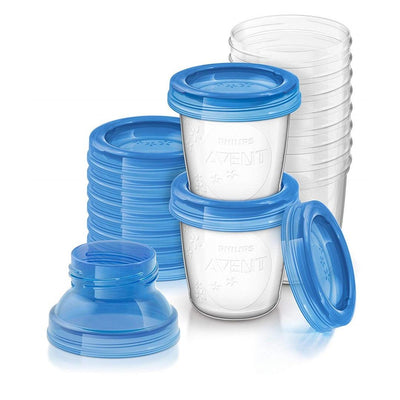 Copos Para Armazenar Leite E Alimentos Avent - Composição