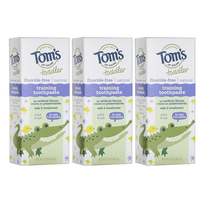 
    Creme Dental Tom's of Maine Sem Flúor (3 unidades) - Tom's of Maine Babytunes
  