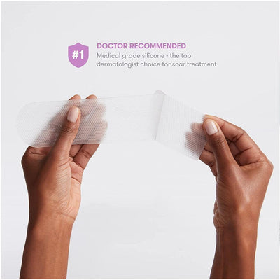 Adesivos de Silicone Reutilizáveis Para Tratamento de Cicatrizes Frida Mom - 6 Unidades - Recomendado por Médico