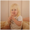 Escova De Dentes Infantil Com Ventosa Mushie Blush - Mushie Babytunes