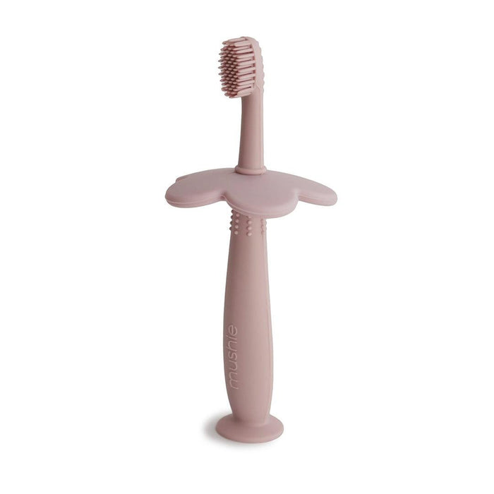 
    Escova De Dentes Infantil Com Ventosa Mushie Blush - Mushie Babytunes
  