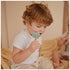 Escova De Dentes Infantil Com Ventosa Mushie Cambridge Blue - Mushie Babytunes