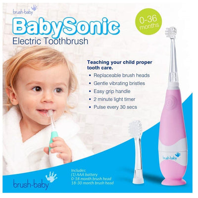 Escova Dental Elétrica BabySonic - Cresce Com Seu Filho