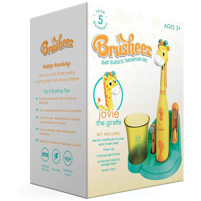 
    Escova de Dentes Elétrica Infantil Brusheez Girafinha - Brusheez Babytunes
  