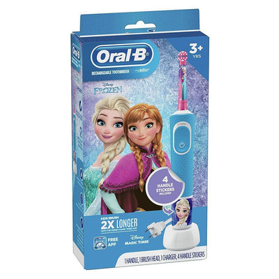 Escova Dental Elétrica Oral-B Frozen - Design Temático