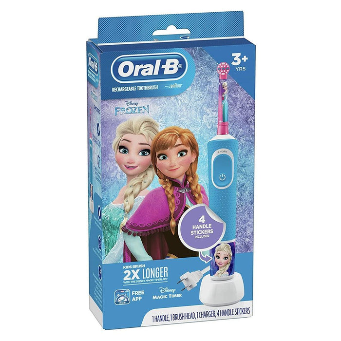 
    Escova Dental Elétrica Oral-B Frozen - Oral-B Babytunes
  