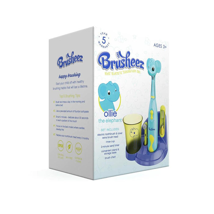 
    Escova de Dentes Elétrica Infantil Brusheez Elefantinho - Brusheez Babytunes
  