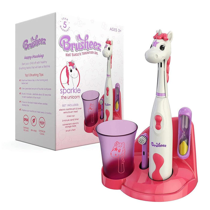 
    Escova de Dentes Elétrica Infantil Brusheez Unicórnio - Brusheez Babytunes
  