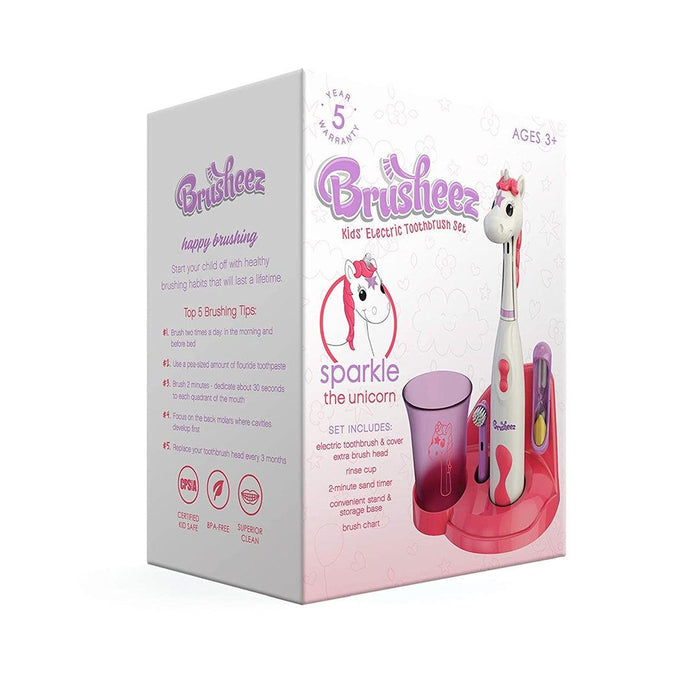 
    Escova de Dentes Elétrica Infantil Brusheez Unicórnio - Brusheez Babytunes
  