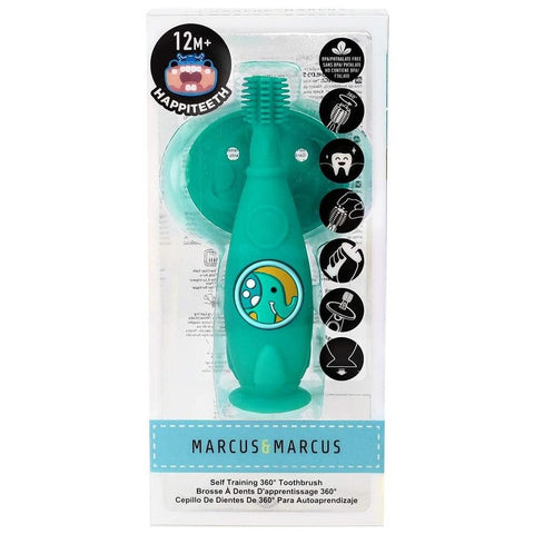 Escova de Dentes Infantil Massageadora Marcus & Marcus Elefante - Marcus & Marcus Babytunes