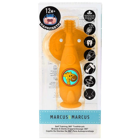 Escova de Dentes Infantil Massageadora Marcus & Marcus Girafa - Marcus & Marcus Babytunes