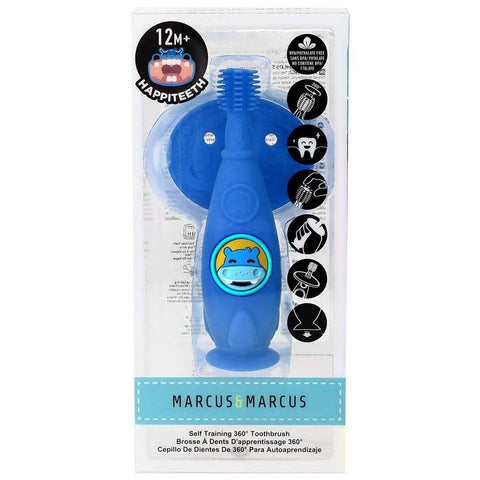 Escova de Dentes Infantil Massageadora Marcus & Marcus Hipopótamo - Marcus & Marcus Babytunes