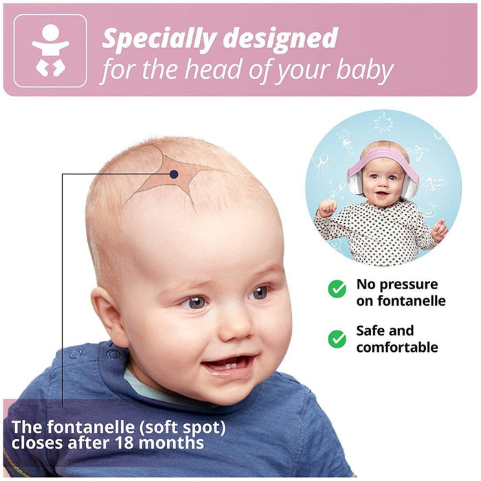 
    Fone Com Proteção Auditiva Infantil Alpine Muffy Baby Rosa - Alpine Muffy Babytunes
  