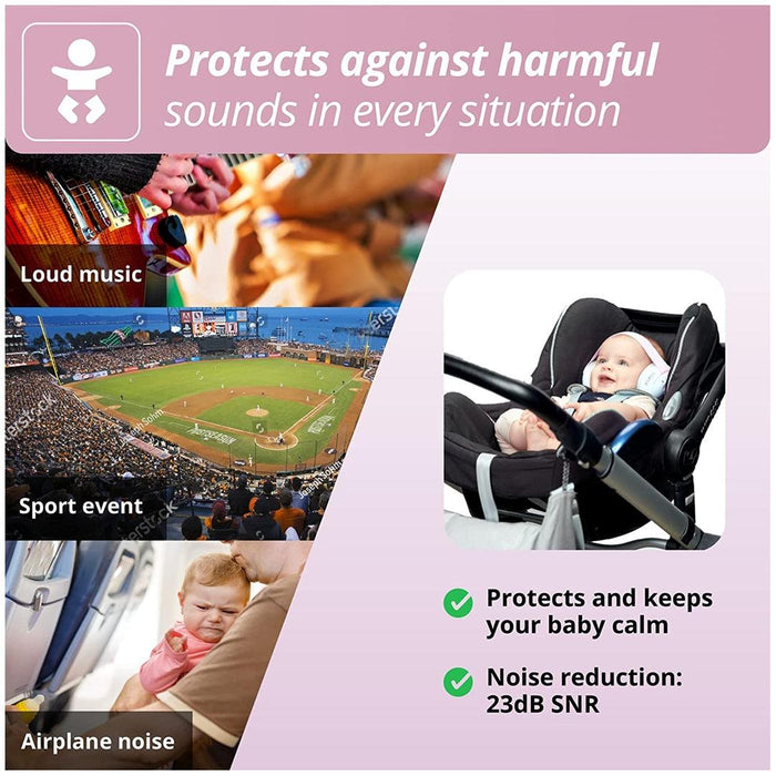 
    Fone Com Proteção Auditiva Infantil Alpine Muffy Baby Rosa - Alpine Muffy Babytunes
  