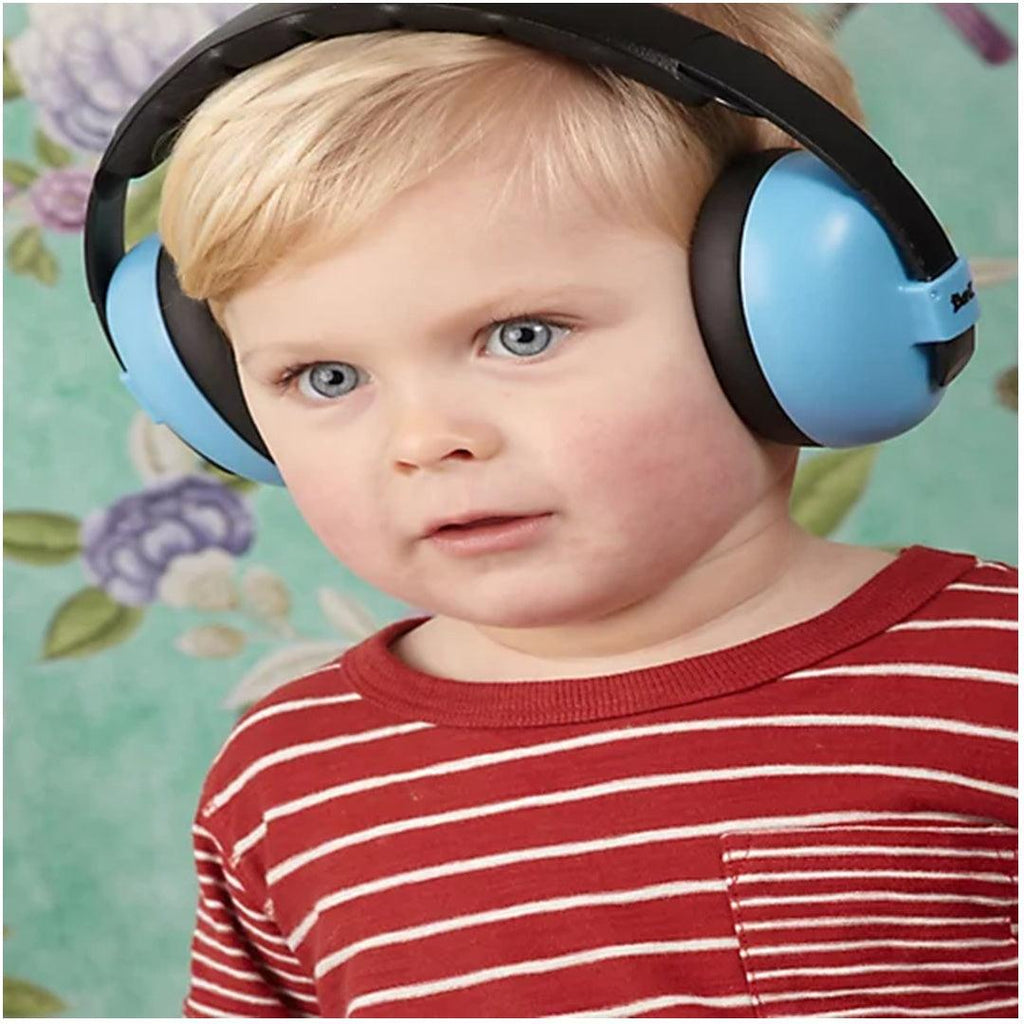 Fone Com Proteção Auditiva Infantil Baby Banz Azul - Baby Banz Babytunes