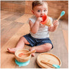 Garfo Infantil de Treinamento Bam n' Boo Fisher Price 6M+ Azul - Fisher Price Babytunes