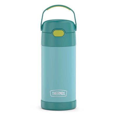 Garrafa Térmica Infantil Thermos Foogo Azul Claro 350ML - Durável Para Uso Diário