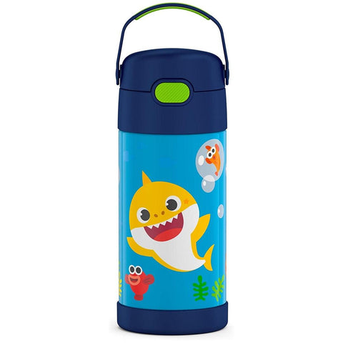 Garrafa Térmica Infantil Thermos Foogo Baby Shark 350ML - Thermos Babytunes