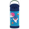 Garrafa Térmica Infantil Thermos Foogo Baby Shark 350ML - Thermos Babytunes