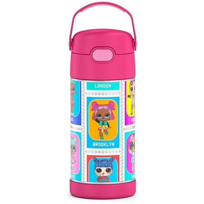 Garrafa Térmica Infantil Thermos Foogo L.O.L Surprise Rosa 350ML - Durável Para Uso Diário
