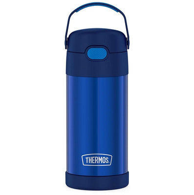 Garrafa Térmica Thermos Foogo Azul 350ML - Durável Para Uso Diário