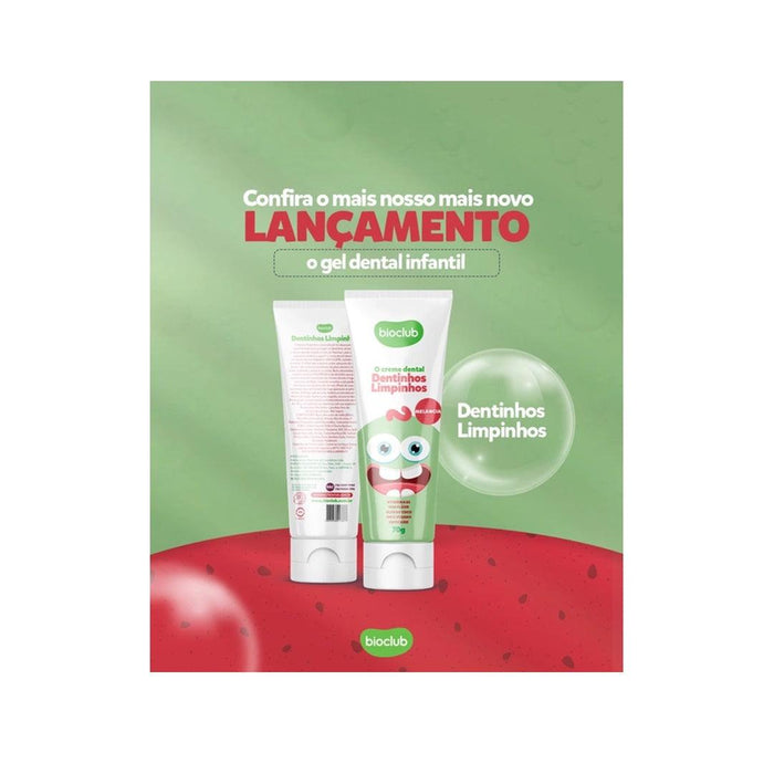 
    Gel Dental - Dentinhos Limpinhos Bioclub (Melancia) 70G - Bioclub Babytunes
  