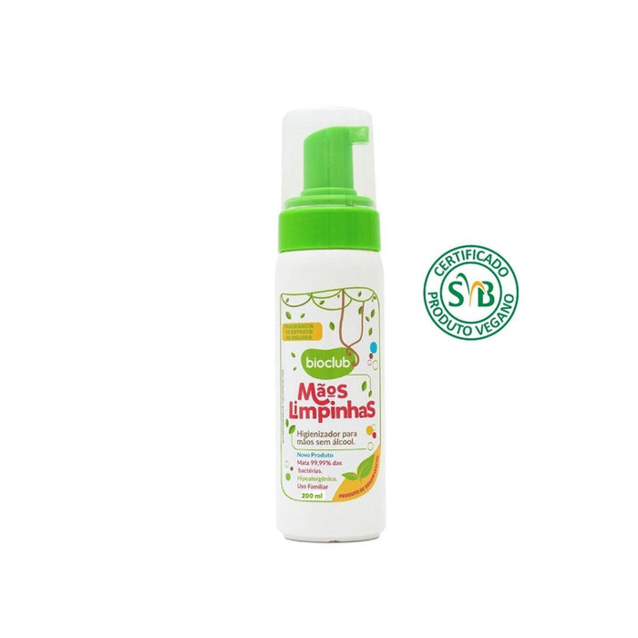 
    Higienizador Sem Álcool - Mãos Limpinhas Bioclub 200ML - Bioclub Babytunes
  