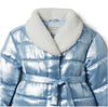 Jaqueta Acolchoada Infantil Janie and Jack Sherpa Metallic - Janie And Jack Babytunes