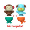 Kit Brinquedo De Banho Skip Hop Macaco & Cachorro - Skip Hop Babytunes