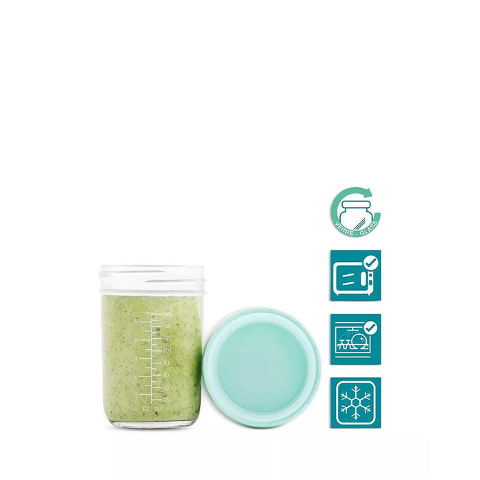 
    Kit Com 4 Potes Armazenadores de Vidro Para Papinhas Babymoov 220ML - Babymoov Babytunes
  