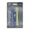 Kit De Colheres Em Silicone Kushies Mineral Blue - Kushies Babytunes