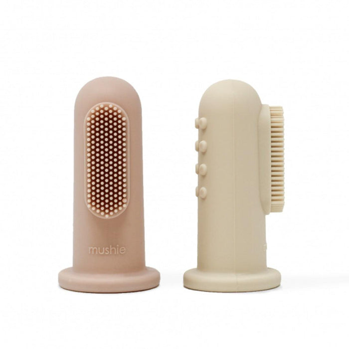 
    Kit de Escovas Dededeiras Mushie Blush/Shifting Sand - Mushie Babytunes
  