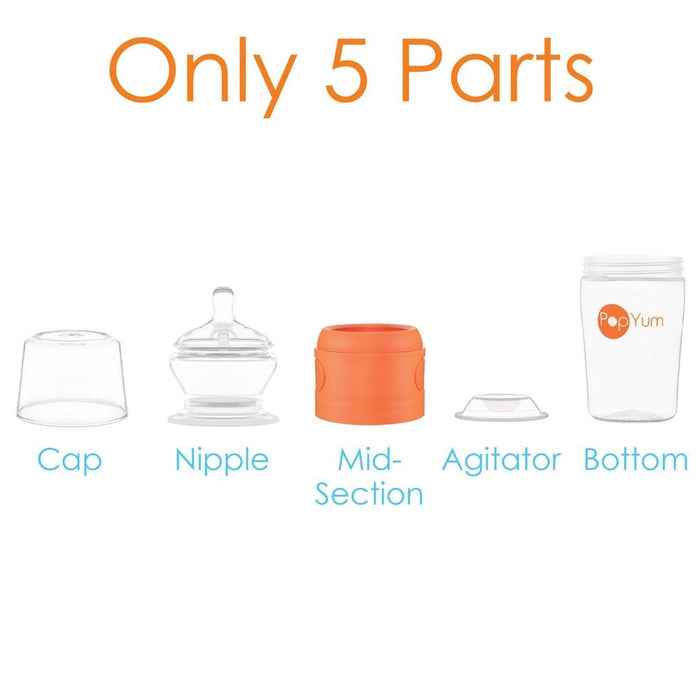 
    Kit De Mamadeira PopYum Com Mixer 260ML - PopYum Babytunes
  