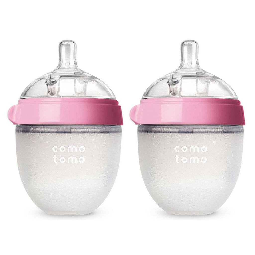 Kit Mamadeira Comotomo 2 Peças Rosa 150ml