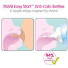 Kit Mamadeira Mam Auto Esterilizáveis 9 Peças Rosa Matte - Mam Babytunes