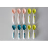 Kit de Talheres Infantil em Silicone com 10 peças Beabá - Beaba Babytunes
