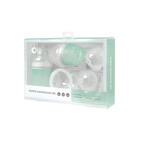 Kit Transição De Mamadeira Olá Baby Mint - Olá Baby Babytunes