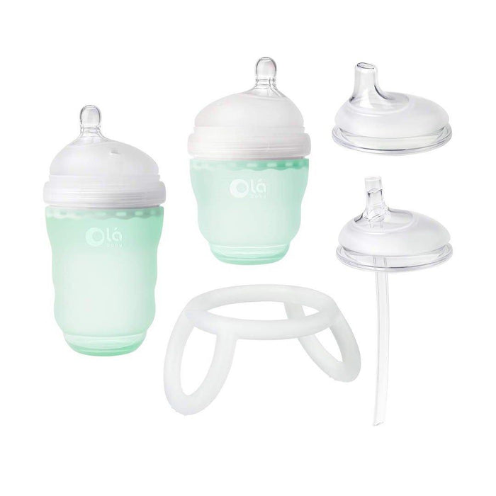 
    Kit Transição De Mamadeira Olá Baby Mint - Olá Baby Babytunes
  