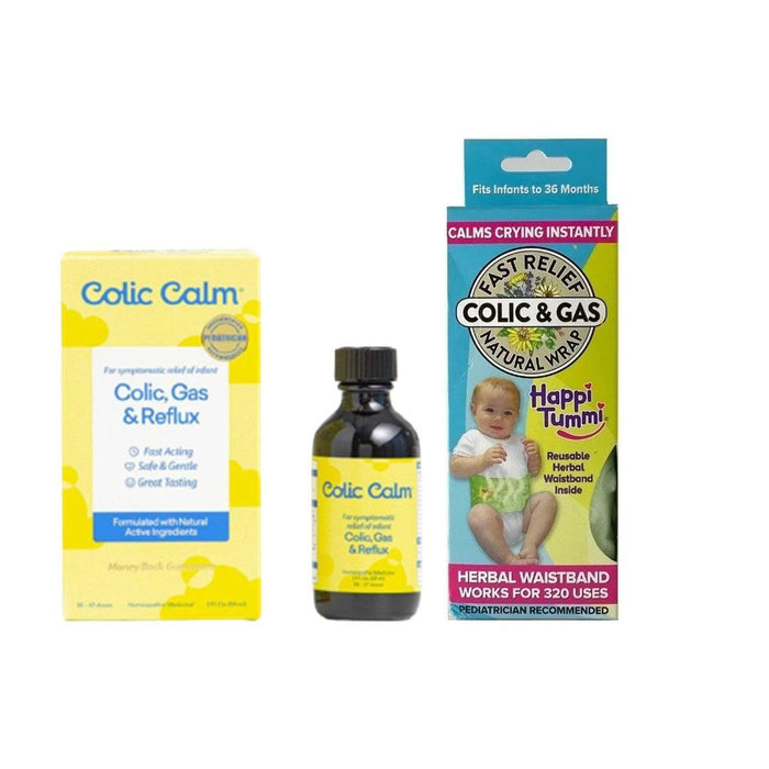 
    Kit Xô Cólicas: Colic Calm + Cinta Térmica Para Alívio das Cólicas e Gases dos Bebês Happi Tummi Verde - Happi Tummi Babytunes
  