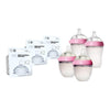 Kit de Mamadeira Comotomo - 7 Peças Rosa - Comotomo Babytunes