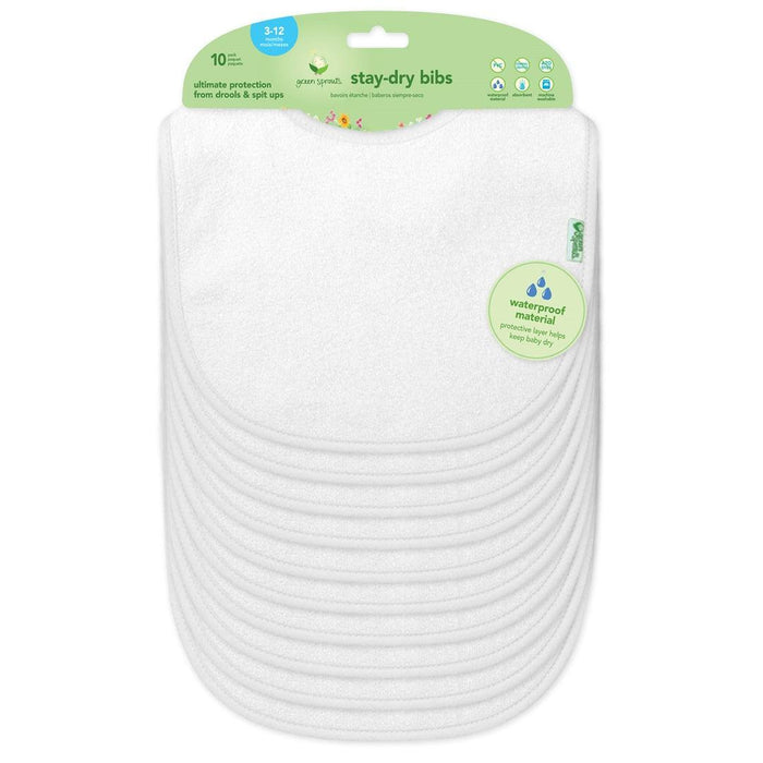 
    Kit de Babadores Impermeáveis 10 Peças Iplay Branco - Iplay Babytunes
  