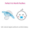Kit de Chupetas Orthodontic MAM Perfect Night Baby 0-6M Girls - Mam Babytunes