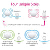 Kit de Chupetas Orthodontic MAM Perfect Night Baby 0-6M Girls - Mam Babytunes