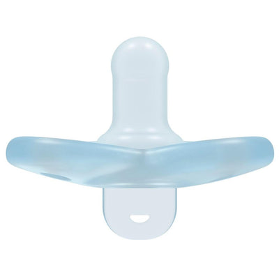 Kit de Chupetas Avent Soothie 2 Peças Coração Azul/ Azul Claro 3-18M - Bico Com Formato Simétrico