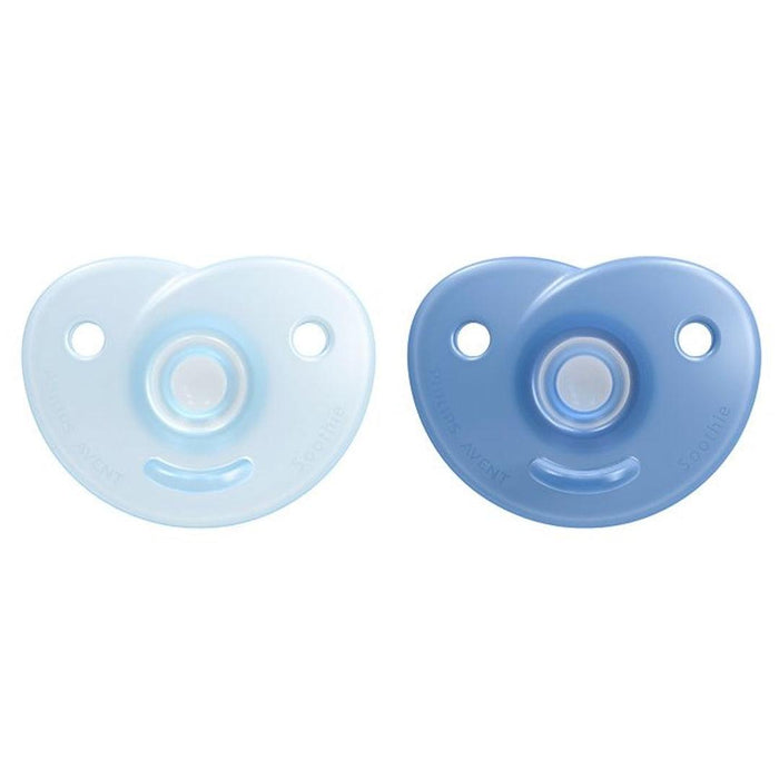 
    Kit de Chupetas Avent Soothie 2 Peças Coração Azul/ Azul Claro 3-18M - Philips Avent Babytunes
  