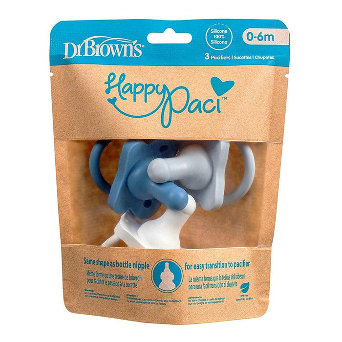 
    Kit de Chupetas Dr. Brown's - 3 Peças Boys 0-6M - Dr. Brown'S Babytunes
  
