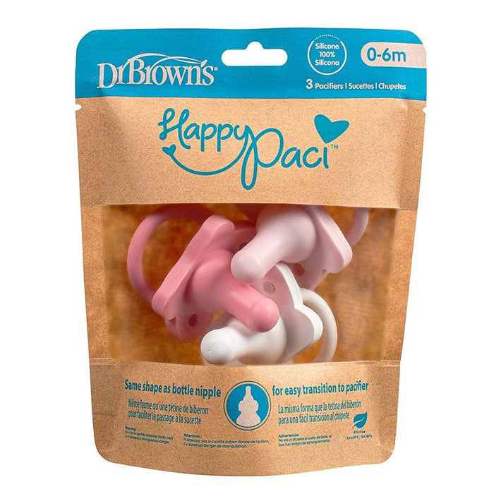 
    Kit de Chupetas Dr. Brown's - 3 Peças Girls 0-6M - Dr. Brown'S Babytunes
  