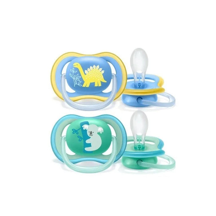 
    Kit de Chupetas Infantis Avent 2 Peças Coala e Dinossauro 18M+ - Philips Avent Babytunes
  